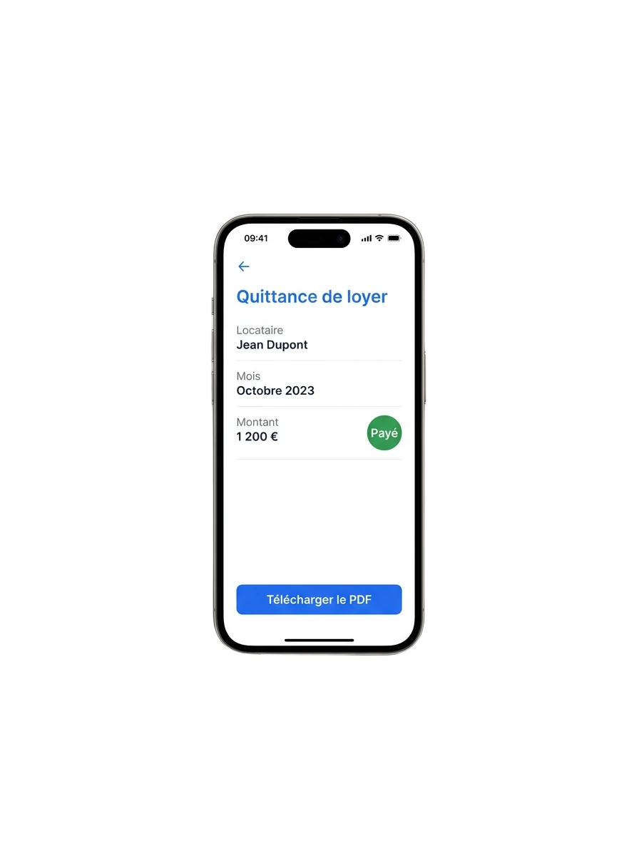 Générées et envoyées toutes seules — Polyrent